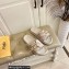 Fendi Feel slides with FF Baguette buckle White 2023