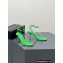 Alexander Wang Heel 8.5cm DAHLIA Sandals Satin Green 2023