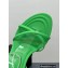 Alexander Wang Heel 8.5cm DAHLIA Sandals Satin Green 2023
