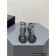 Alexander Wang Heel 5.5cm DAHLIA Sandals Leather Black 2023