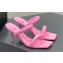 Alexander Wang Heel 7.5cm Julie Sandals In PADDED NYLON Pink 2023