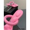 Alexander Wang Heel 7.5cm Julie Sandals In PADDED NYLON Pink 2023