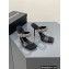 Alexander Wang Heel 10.5cm Julie Slide Sandals In Crystal and PVC 2023