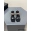 Alexander Wang Heel 5.5cm Julie Slide Sandals In Crystal and PVC 2023