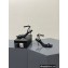 Alexander Wang Heel 7.5cm Julie Sandals Black with Crystal Logo 2023
