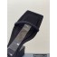 Alexander Wang Heel 7.5cm Julie Sandals Black with Crystal Logo 2023