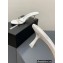 Alexander Wang Heel 5.5cm Dahlia Sandals In Crystal White 2023