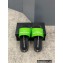 Alexander Wang AW Pool Slide sandals IN NYLON Green 2023