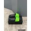 Alexander Wang AW Pool Slide sandals IN NYLON Green 2023