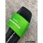 Alexander Wang AW Pool Slide sandals IN NYLON Green 2023