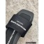 Alexander Wang AW Pool Slide sandals IN NYLON Black 2023