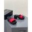Alexander Wang AW Platform Slide sandals IN NYLON Red 2023