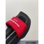 Alexander Wang AW Platform Slide sandals IN NYLON Red 2023