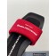 Alexander Wang AW Platform Slide sandals IN NYLON Red 2023