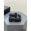Alexander Wang AW Platform Slide sandals IN NYLON Black 2023