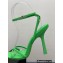 Alexander Wang Heel 10.5cm DAHLIA Sandals Satin Green 2023