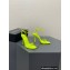 Alexander Wang Heel 10.5cm DAHLIA Sandals Satin Yellow 2023