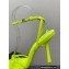 Alexander Wang Heel 10.5cm DAHLIA Sandals Satin Yellow 2023