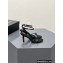 Alexander Wang Heel 8.5cm DAHLIA Sandals Satin Black 2023