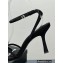 Alexander Wang Heel 8.5cm DAHLIA Sandals Satin Black 2023