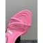 Alexander Wang Heel 8.5cm DAHLIA Sandals Satin Pink 2023