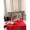 Christian Louboutin Heel 10cm So Me spikes Sandals Silver