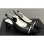 Chanel Chain Heel Grosgrain Sling-Back Pumps G39643 Lambskin Quilting Black 2023
