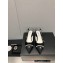 Chanel Chain Heel Grosgrain Sling-Back Pumps G39643 Suede Calfskin Black 2023