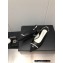 Chanel Chain Grosgrain Flat Sling-Back Pumps Lambskin Quilting Black 2023