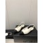 Chanel Chain Grosgrain Flat Sling-Back Pumps Lambskin Quilting White 2023