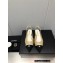 Chanel Chain Grosgrain Flat Sling-Back Pumps Lambskin Beige 2023