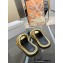 JW Anderson Bumper-tube Leather Slides Padded tubular Gold 2023