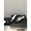 Chanel Chain Grosgrain Flat Sling-Back Pumps Lambskin Black 2023