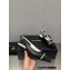 Chanel Chain Grosgrain Flat Sling-Back Pumps Lambskin Black 2023