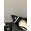 Chanel Chain Grosgrain Flat Sling-Back Pumps Suede Calfskin Black 2023