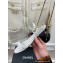Chanel Heel 2cm Ankle Pearl Sandals White 2023