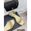 Chanel Heel 2cm Ankle Pearl Sandals Beige 2023