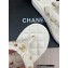 Chanel Calfskin Charms Thong Mules White 2023