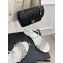 Chanel Lambskin Chain Flat Sandals White 2023