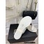 Chanel Gold Heel 3cm Patent Goatskin Sandals White 2023
