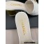 Chanel Gold Heel 7cm Patent Goatskin Mules White 2023