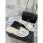 Chanel Gold Heel 3cm Patent Goatskin Mules White 2023