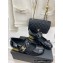 Chanel Gold Heel 3cm Patent Goatskin Mary Janes G39732 Black 2023