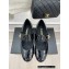 Chanel Gold Heel 3cm Patent Goatskin Mary Janes G39732 Black 2023