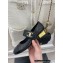 Chanel Gold Heel 3cm Patent and Goatskin Mary Janes G39732 Black 2023