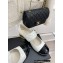 Chanel Gold Heel 3cm Patent Goatskin Mary Janes G39732 White 2023