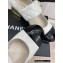 Chanel Gold Heel 3cm Patent Goatskin Mary Janes G39732 White 2023