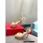 Christian Louboutin Heel 12.5cm Platform 4cm Round Chick Alta Open toe pumps Patent Nude