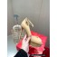 Christian Louboutin Heel 12.5cm Platform 4cm Round Chick Alta Open toe pumps Patent Nude