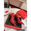 Christian Louboutin Heel 10cm Crystal Around Pumps Patent Red